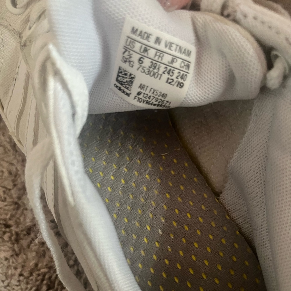 adidas White Athletic Shoes